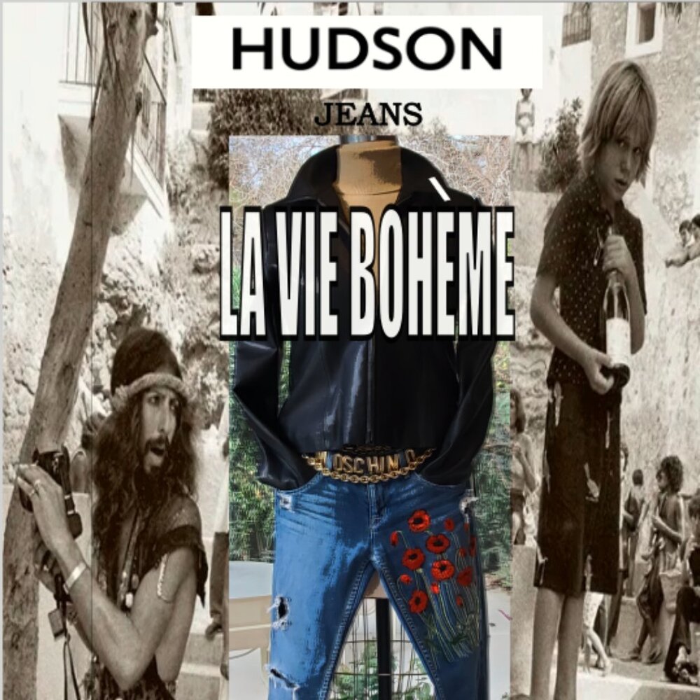 Unique Embellished Hudson Jeans for Sale